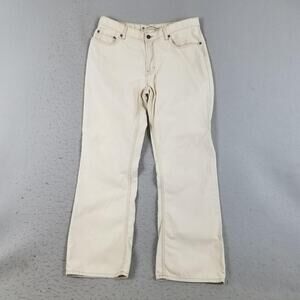 GAP Pants Mens 34x32 Beige Low Rise Boot Fit Relaxed Casual Cotton Pockets